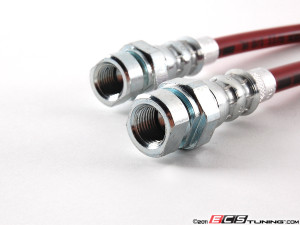 Front & Rear Exact-Fit Stainless Steel Brake Lines - Kit | ES5974