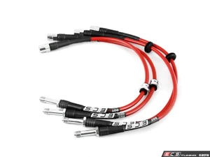 Front & Rear Stainless Steel Brake Lines - Kit | ES3698273