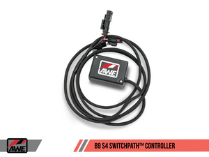 AWE Tuning Audi B9 S4 SwitchPath? Exhaust - Non-Resonated (Chrome Silver 102mm Tips)