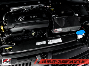 AWE AirGate? Carbon Intake for Audi / VW MQB (1.8T / 2.0T) - WITH Lid
