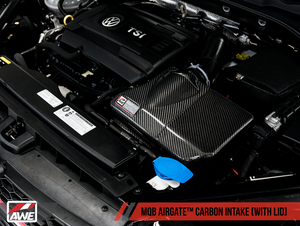 AWE AirGate? Carbon Intake for Audi / VW MQB (1.8T / 2.0T) - WITH Lid