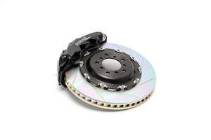 Dinan by Brembo Rear Brakes ? Black Calipers With Slotted Rotors for BMW 135i E82