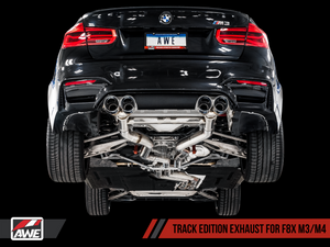 AWE SwitchPath? Catback Exhaust for BMW F8X M3/M4 - Chrome Silver