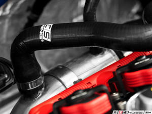 ECS Silicone Boost Hose Kit with clamps - Black