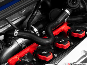 ECS Silicone Boost Hose Kit with clamps - Black