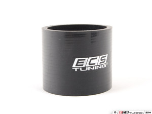 ECS Silicone Boost Hose Kit with clamps - Black