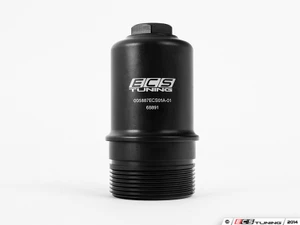 Billet Aluminum Oil Filter Housing - Black Anodized