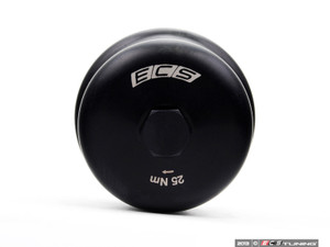 Billet Aluminum Oil filter Cap - Black | ES2804266