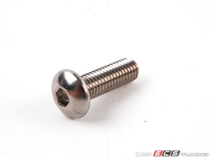 Flush License Plate Bolt - 16mm - Priced Each