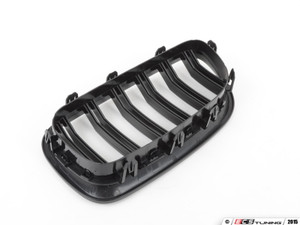 ECS Dual Slats Kidney Grille Set - Gloss Black
