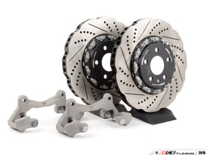 Front Big Brake Kit - Stage 1 - 2-Piece Tru-Float Wave Rotors (345x30)