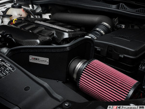 Luft-Technik Intake System - With Heat Shield & Wrinkle Black Aluminum Tubes
