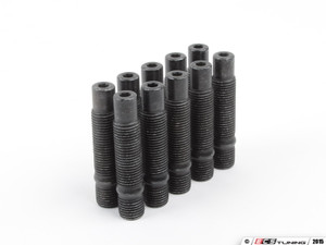 Wheel Stud Conversion Kit - M14x1.5 With Ball Seat Lug Nuts - Set of 10