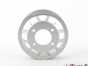 ECS Aluminum Water Pump Pulley - Silver