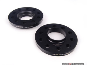 Wheel Spacer Flush Fit Kit With Black Bolts - Aggressive