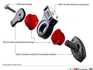 ECS Performance Drivetrain Mount Kit