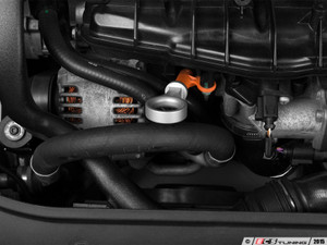 ECS Tuning Billet Engine Oil Dipstick - Silver Anodized