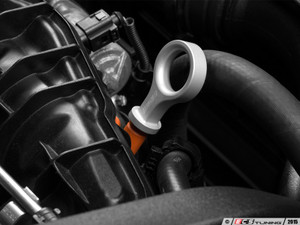ECS Tuning Billet Engine Oil Dipstick - Silver Anodized