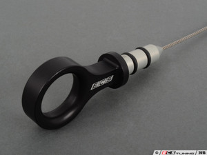 Billet Engine Oil Dipstick & Funnel - Black Anodized Handle