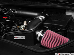Luft-Technik Intake System - With Aluminum Heat Shield & Wrinkle Black Aluminum Tubes