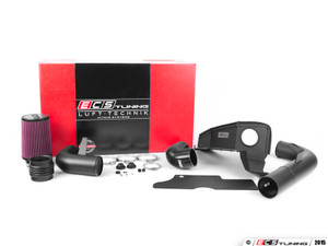 Luft-Technik Intake System - With Aluminum Heat Shield & Wrinkle Black Aluminum Tubes