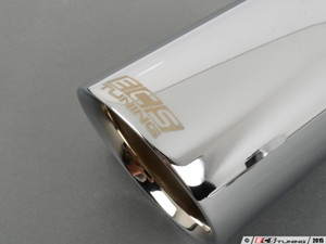 ECS Swivel Exhaust Tips - 3.5" Chrome - Pair
