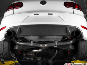 ECS Swivel Exhaust Tips - 4.0" Black Chrome - Pair