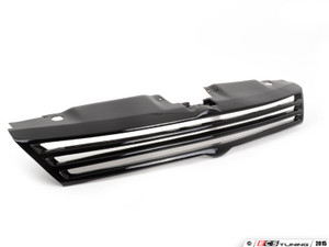 Badgeless Grille - Fiberglass - Gloss Black