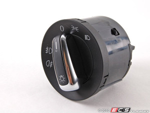 Standard European Headlight Switch - Chrome Trim