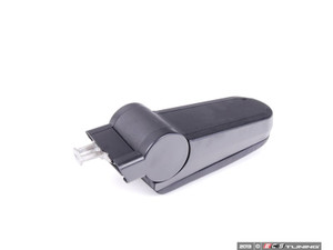 Armrest Assembly - Leather - Black