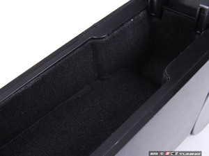 Armrest Assembly - Leather - Black