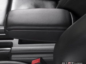 Center Armrest Lid - Leatherette - Black