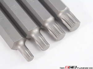 Three inch Reach Triple Square Driver Kit - 4 Pieces