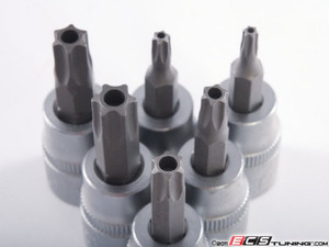 Tamper Resistant 6-Point Torx Kit - 6 Pieces