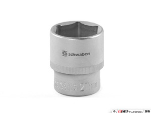 27mm, 6-Point Socket, 1/2" Drive