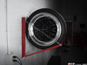 Wall-Mounted Wheel & Tire Storage Rack
