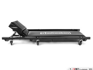 40" Padded Creeper With Adjustable Headrest