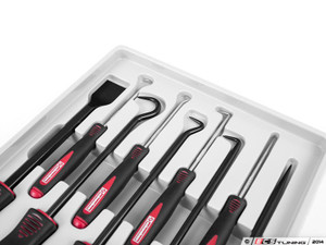 9 Piece Scraper, Hook And Pick Set