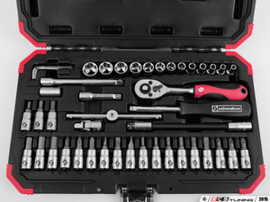 Schwaben 46 Piece 1/4" Drive Set
