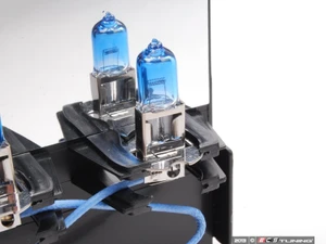 Super White H3 Halogen Bulb - Pair