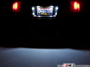 Audi TT LED License Plate Bulbs - Pair