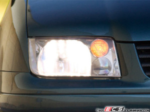 Super White 9007 Halogen Bulb - Pair