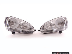 European Halogen Headlight Set