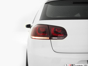 LED Tinted Tail Light Set - Dark Cherry