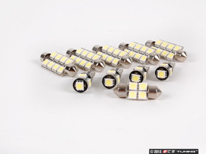 Master LED Interior Lighting Kit - With Footwell Lighting And Glove Box Light