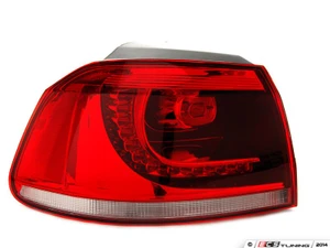 LED Tinted Tail Light Set - Cherry Red