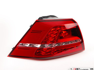 European LED Tail Light Set - Cherry Red