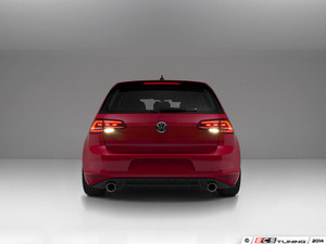 European LED Tail Light Set - Cherry Red