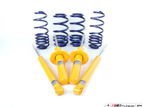 Koni Sport Shocks & H&R Lowering Springs Cup Kit