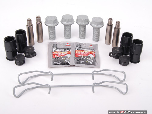 Front Pad And Rotor Installation Kit - Services Both Sides